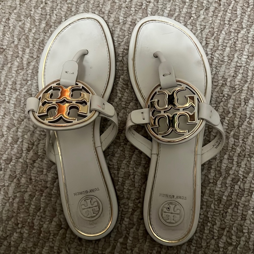 Authentic Tory Burch flip flops